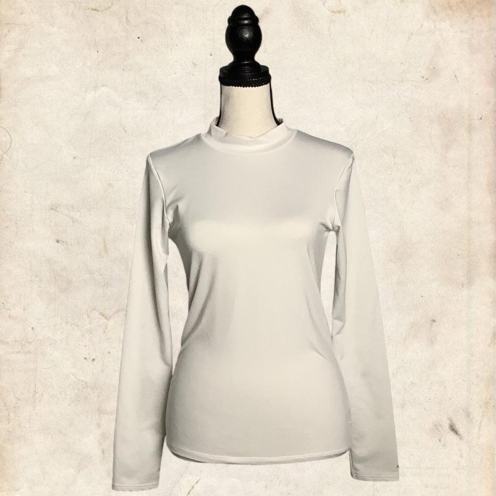 Champion White Long Sleeve Tee